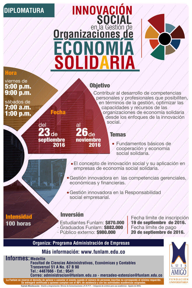 Innovación social en la gestion de organizaciones de economia solidaria