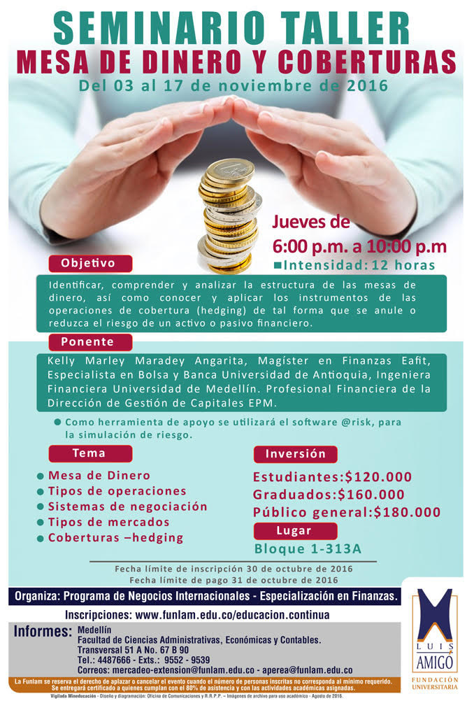 Seminario Mesa de dinero y coberturas 