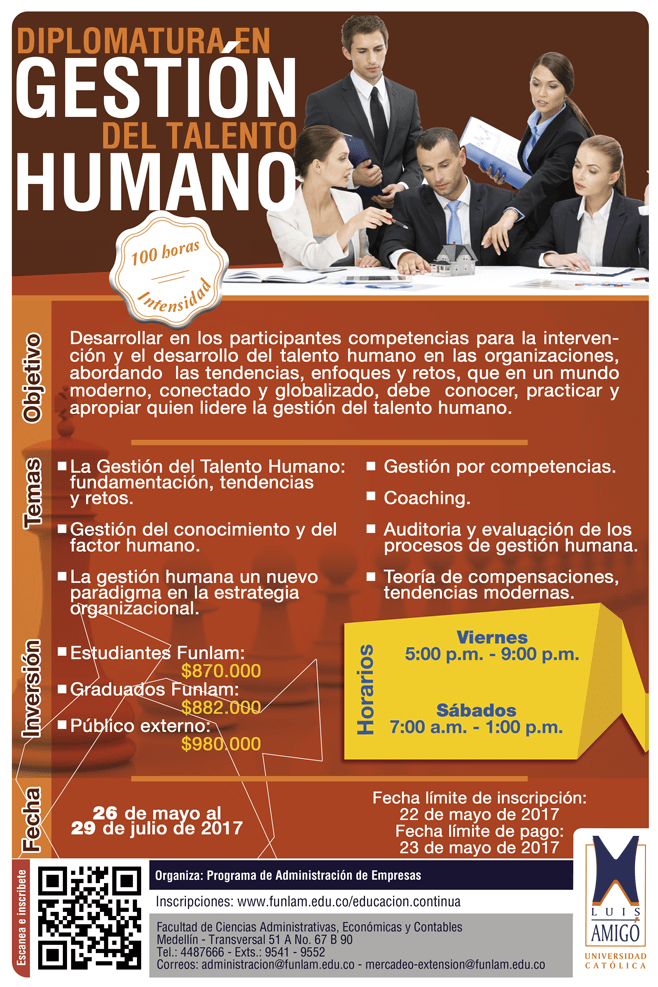 Diplomatura en Gestión del Talento Humano