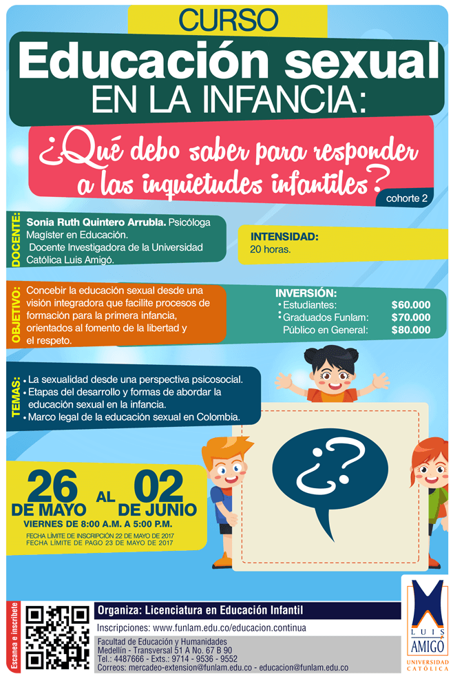 Curso Eduación Sexual en la infancia