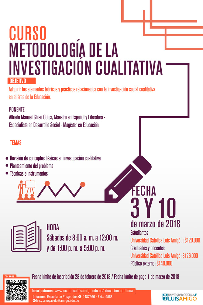 Curso Metodología de la investigación cualitativa