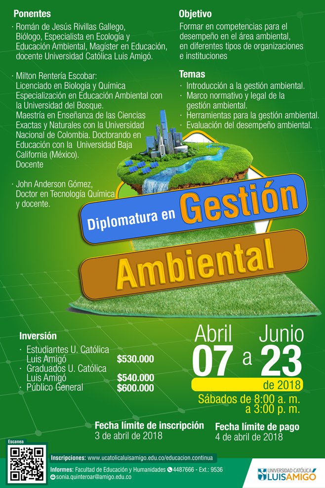 Diplomatura en Gestión Ambiental