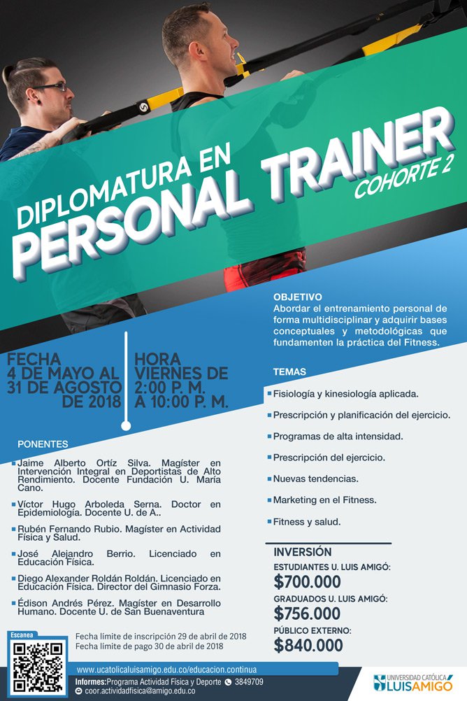 Diplomatura Personal Trainer (Cohorte-2)