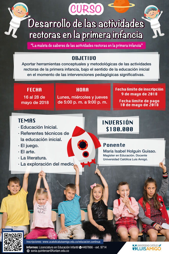 Curso Desarrollo de las actividades rectoras en la primera infancia