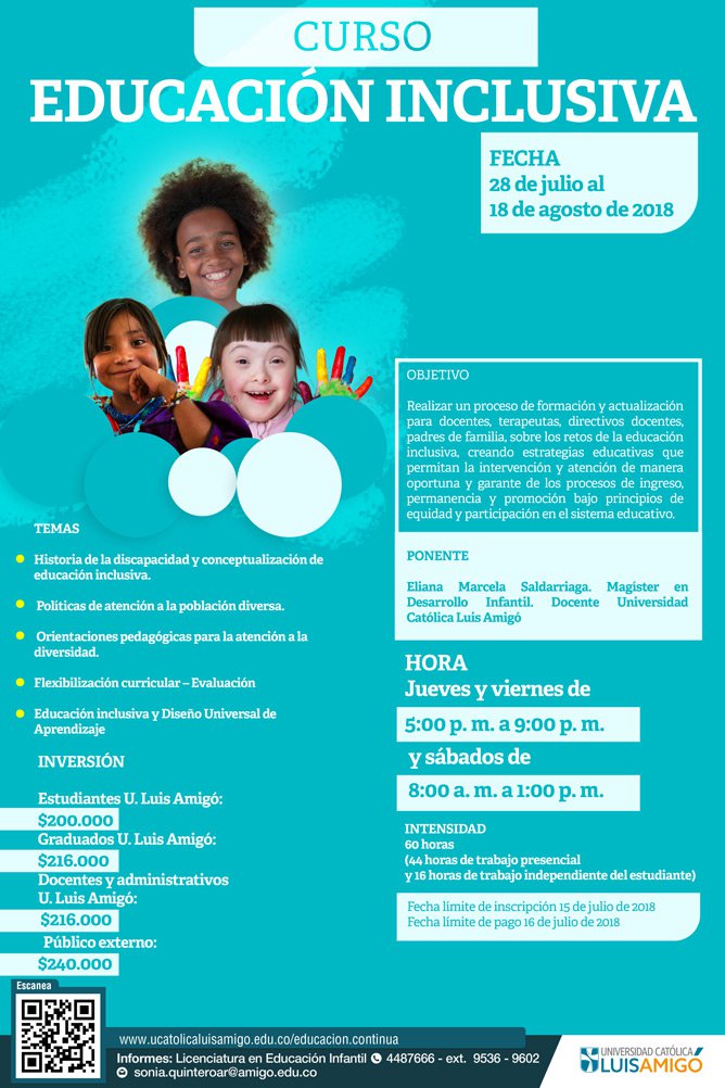 Curso de Educación Inclusiva