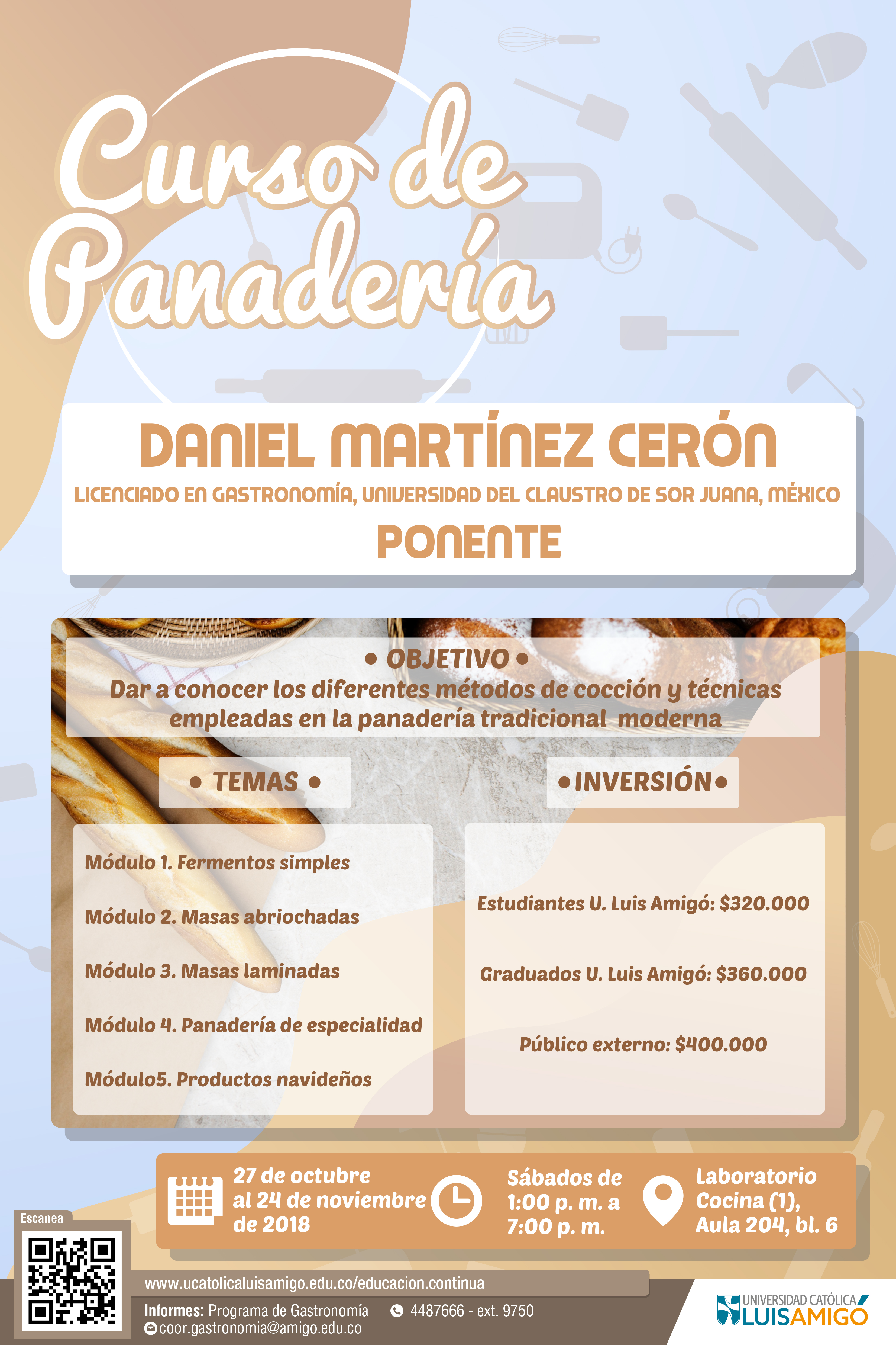 Curso Panadería