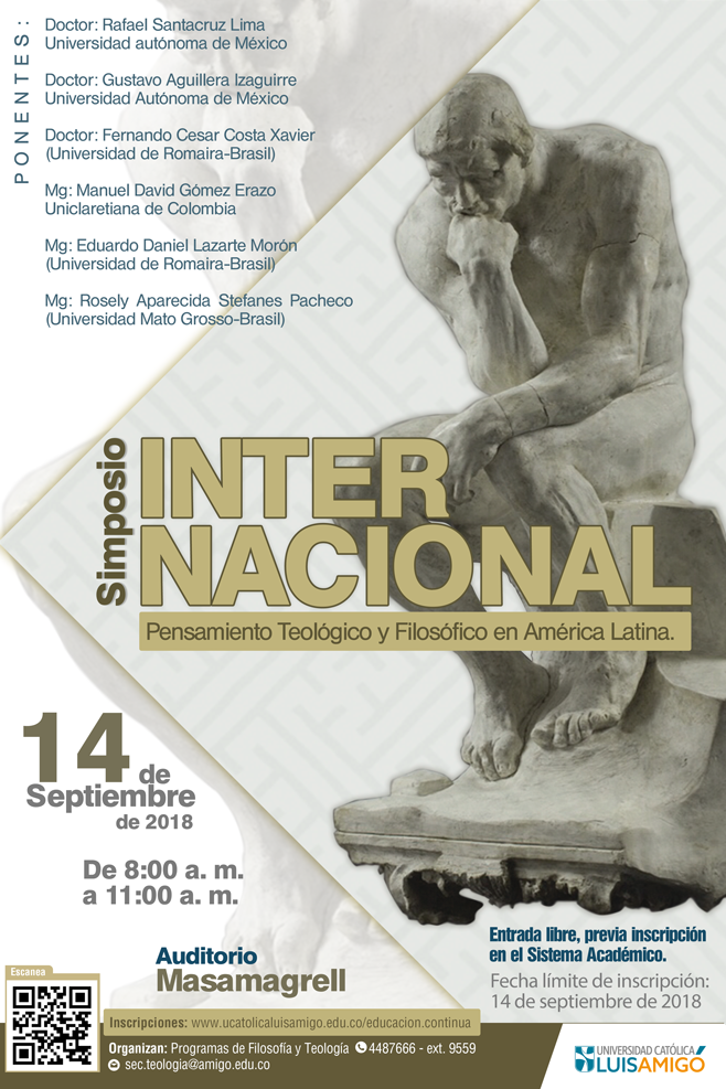 Simposio internacional pensamiento teológico y filosófico en América Latina