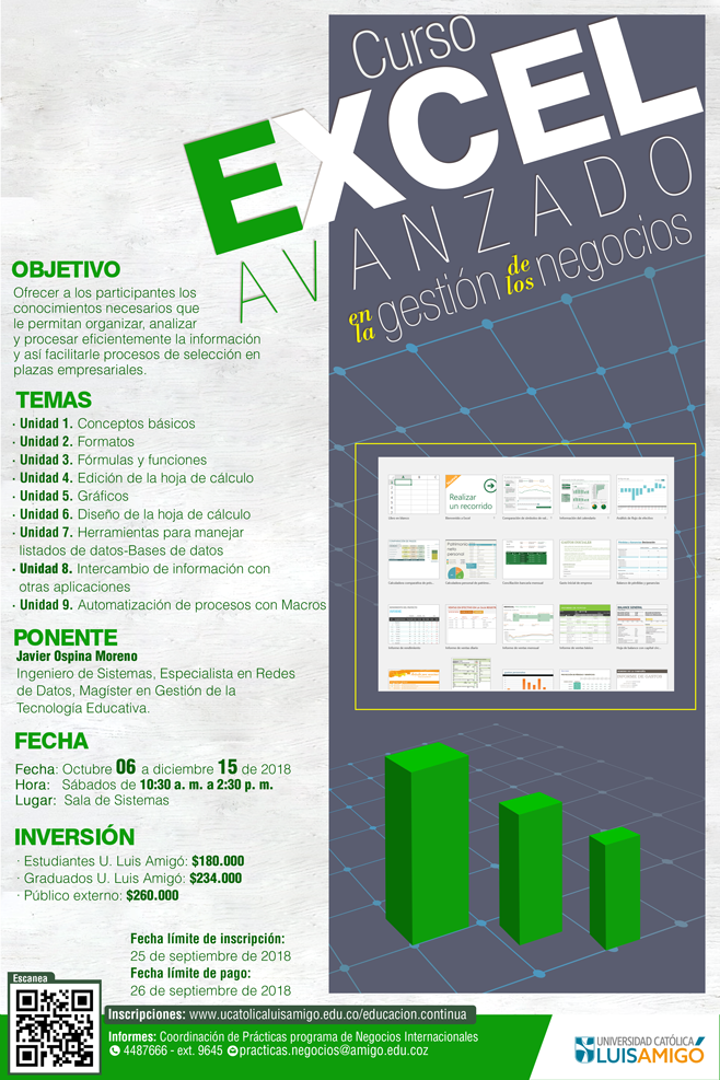 Curso Excel avanzado en la gestion de los negocios