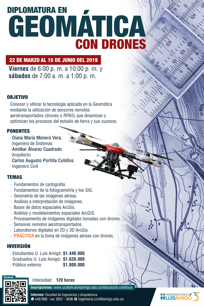 Diplomatura en Geomática con Drones