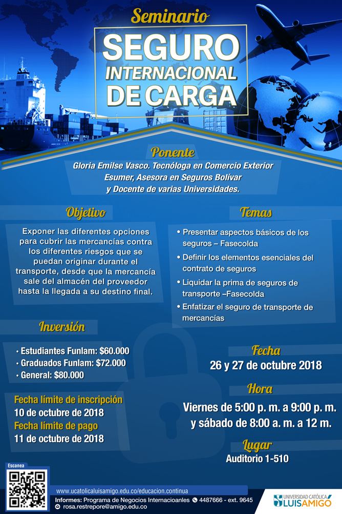 Seminario Seguro Internacional de Carga