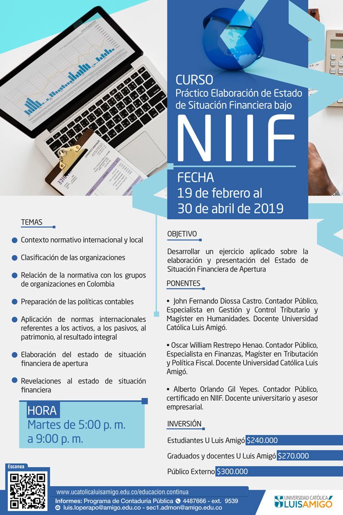 Curso Práctico Elaboración de Estado de Situación Financiera bajo NIIF