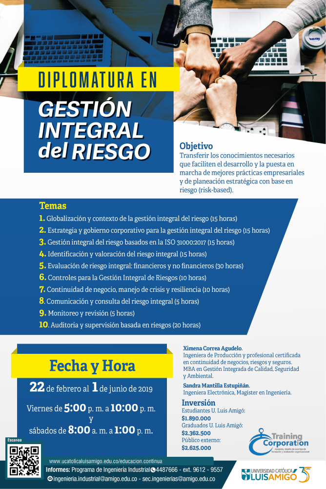 Diplomatura en Gestión Integral del Riesgo