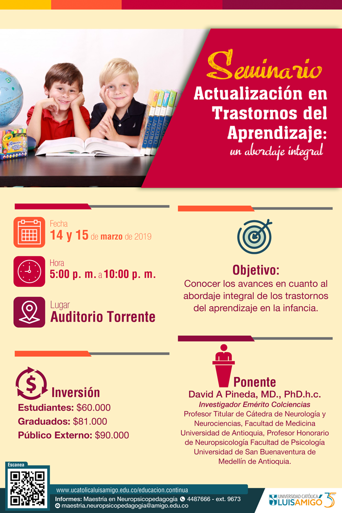 Seminario de Actualización en Trastornos del Aprendizaje: un abordaje integral 