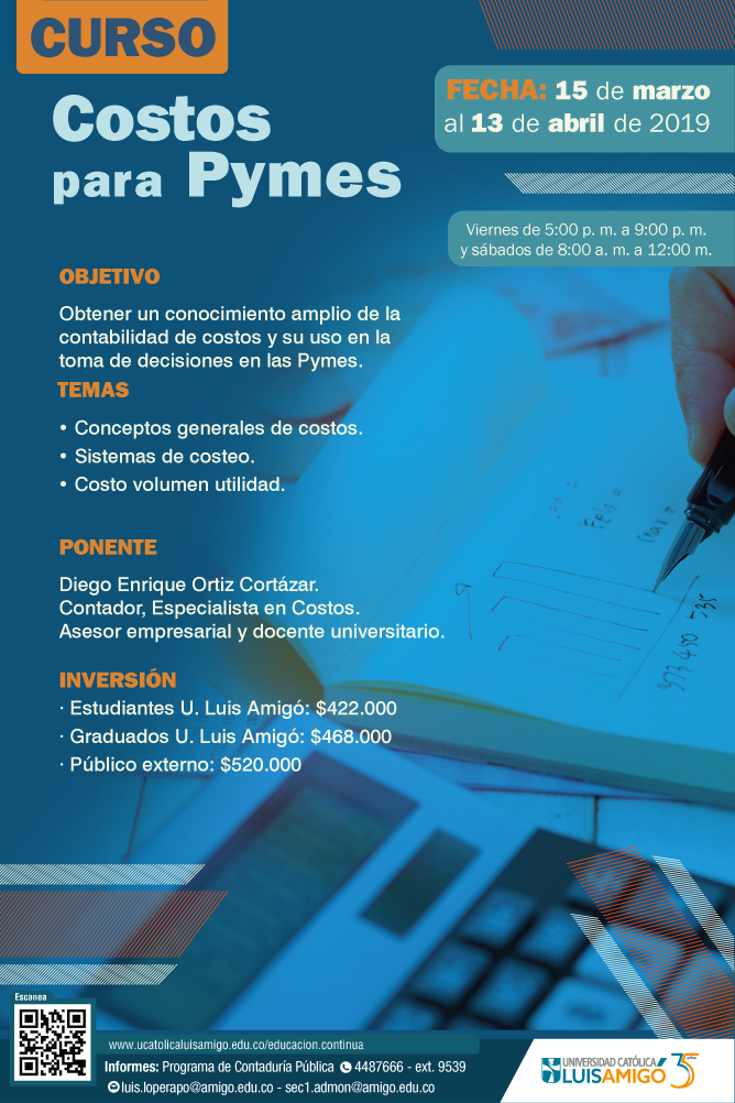 Curso de costos para Pymes