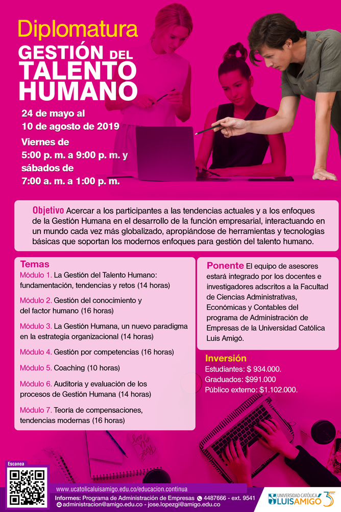 Diplomatura Gestión del Talento Humano 