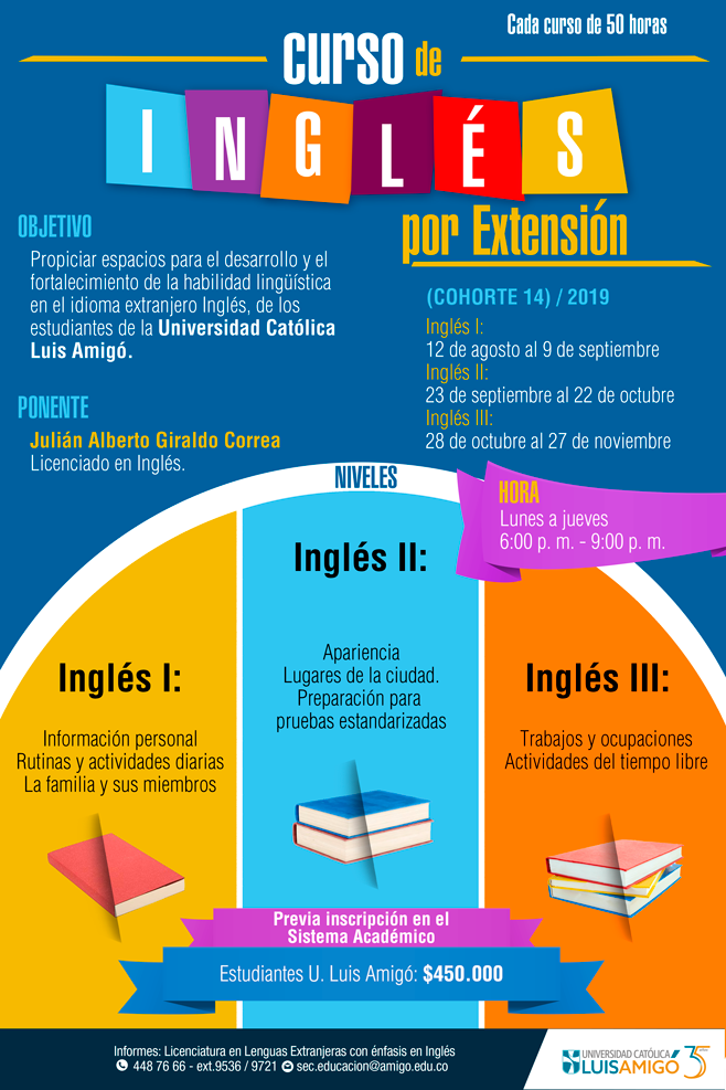 Cursos de Inglés por Extensión 