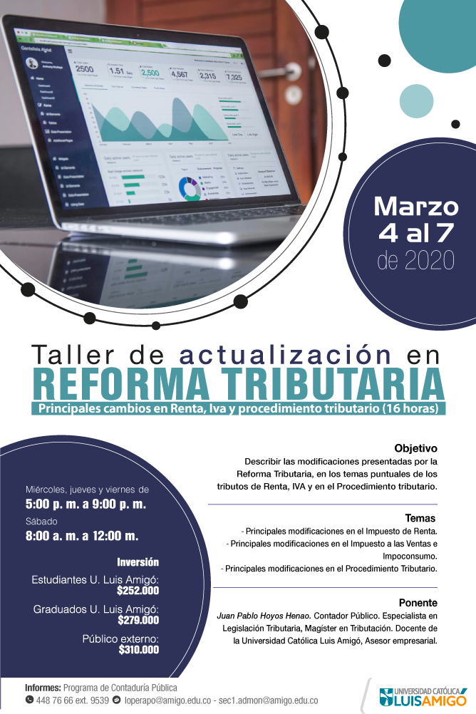 Taller de Actualización en reforma tributaria