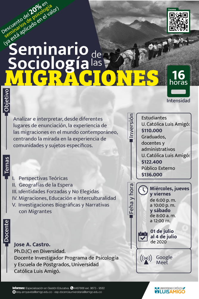 Seminario Sociología de las Migraciones