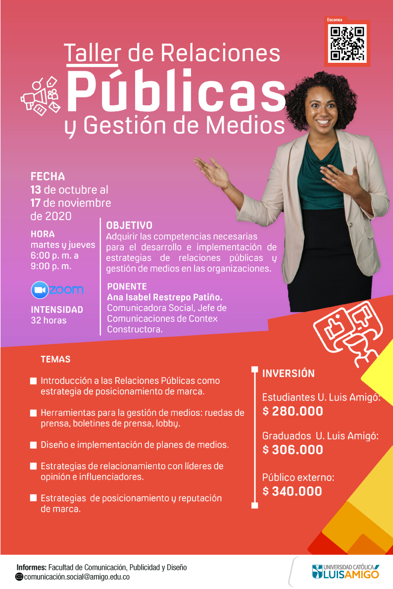 Taller de Relaciones Públicas y Gestión de Medios