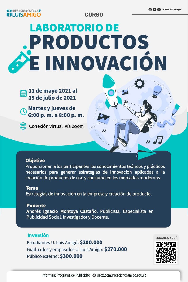 Curso Laboratorio de productos e innovación