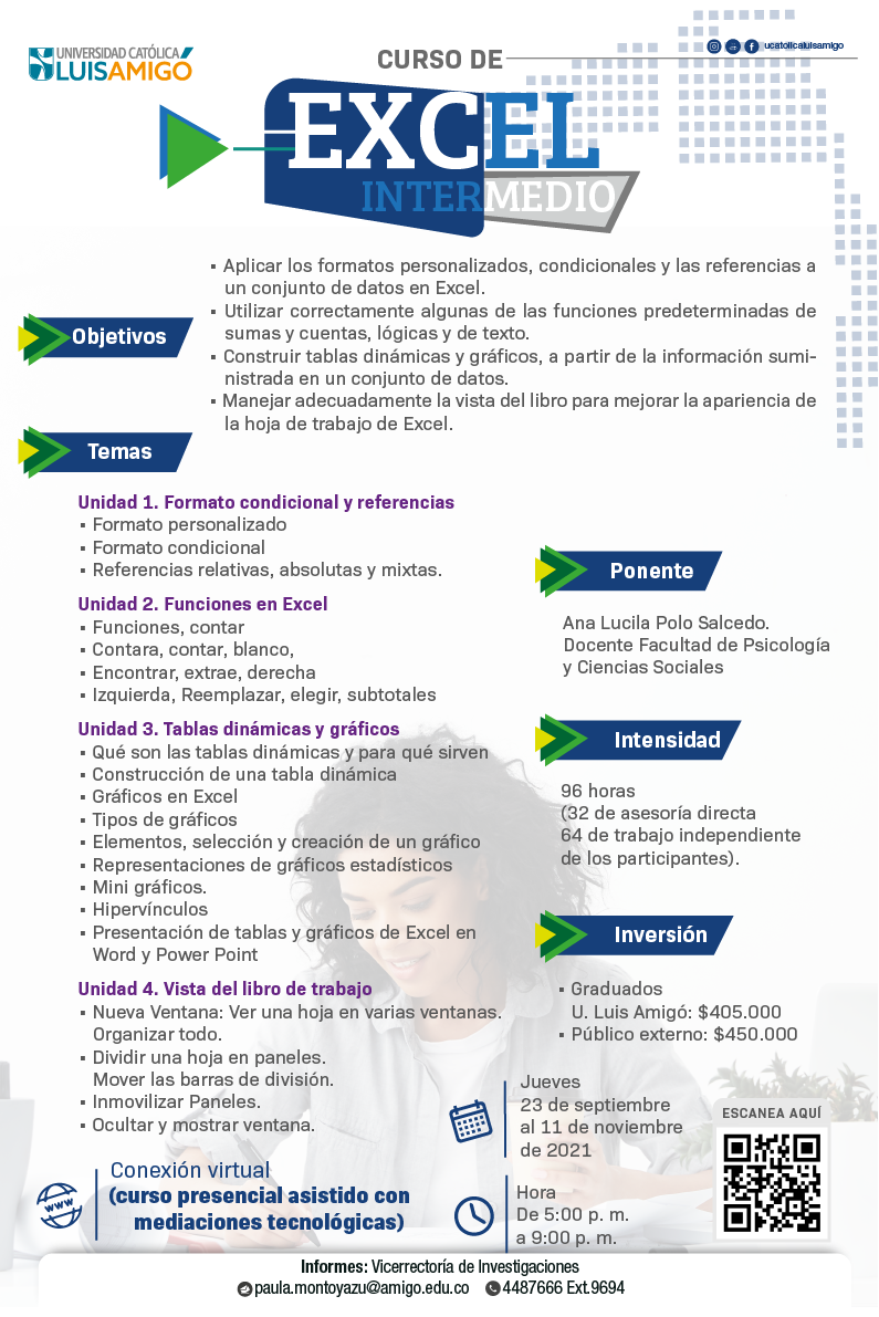 Curso de Excel Intermedio - Universidad