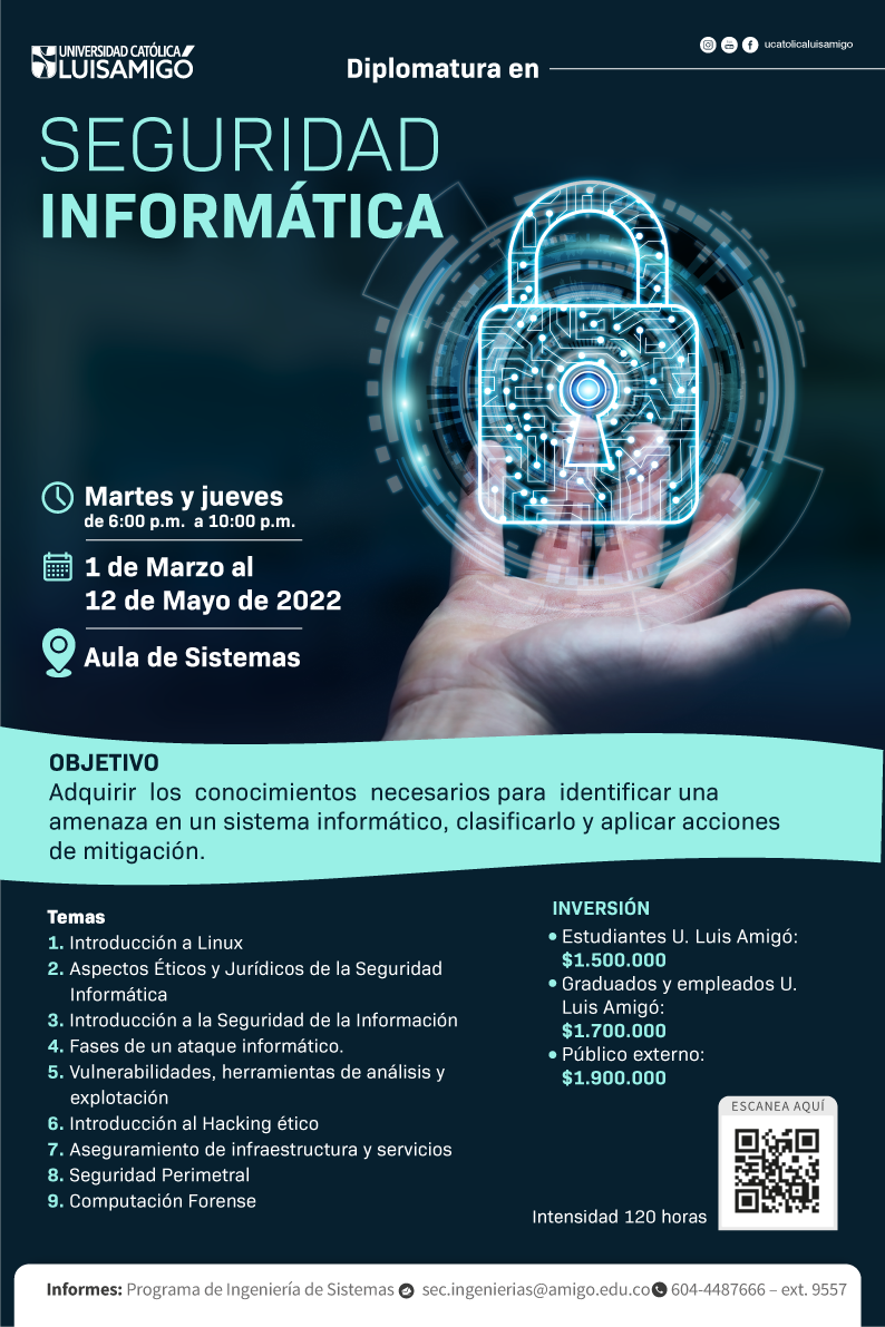 Diplomatura en Seguridad Informática