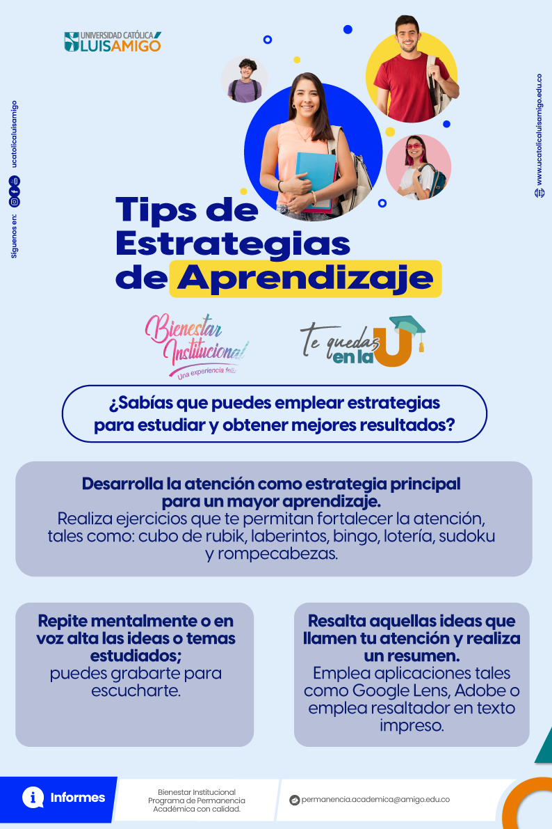 Tips de estrategias de aprendizaje