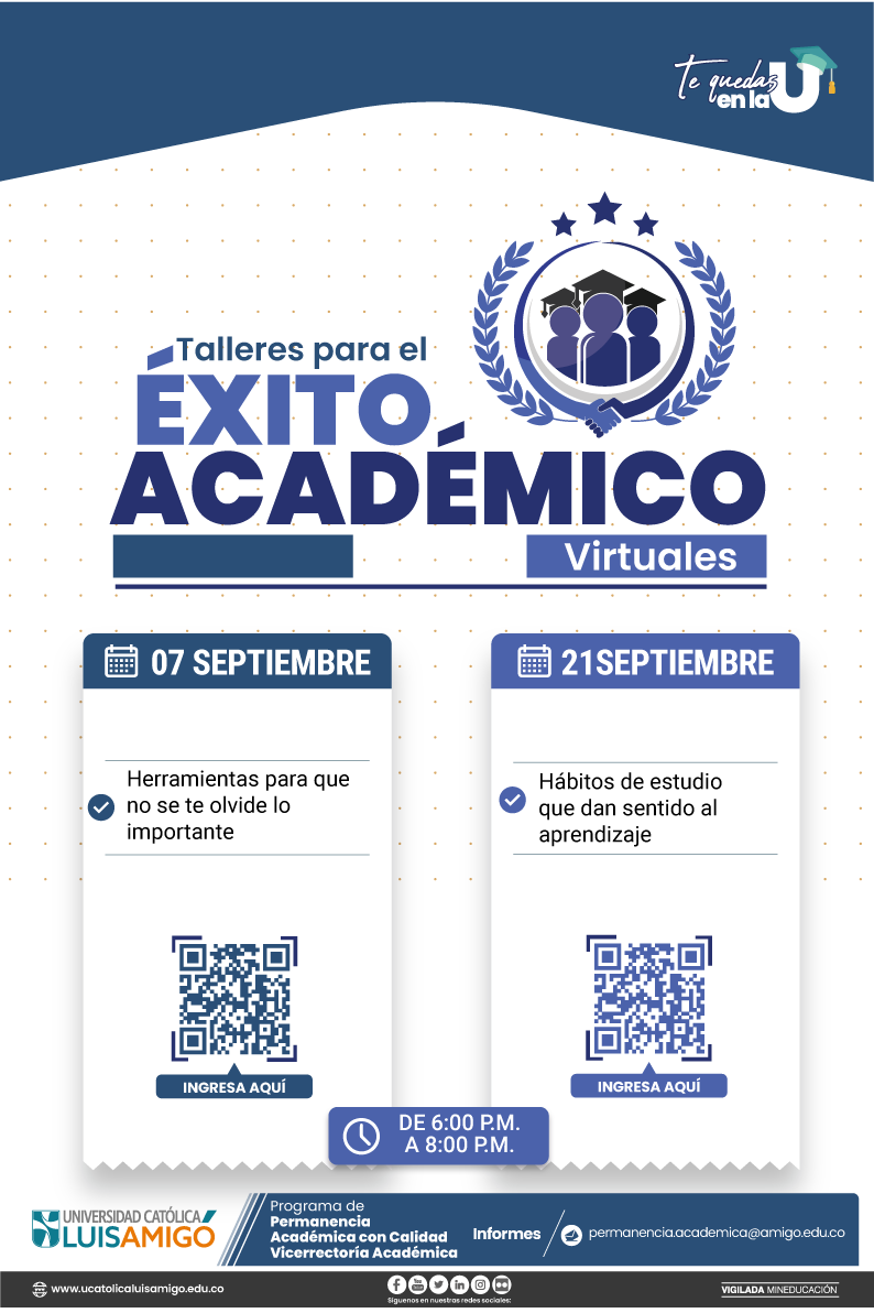 Talleres de Éxito Académico Virtual 2