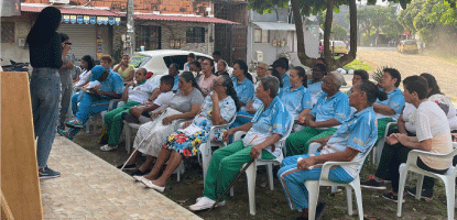 Proyección social con adultos mayores
