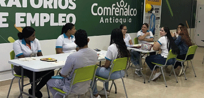 Estudiantes de Psicología realizan pasantías en Comfenalco Antioquia