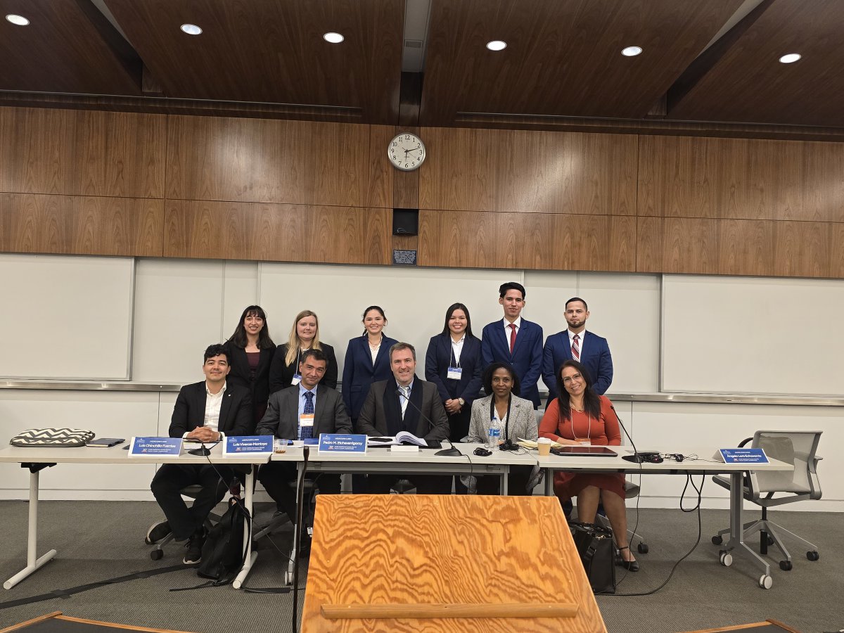 Concurso Interamericano de Derechos Humanos, organizado por el Washington College of Law de la American University, en Estados Unidos