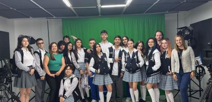Estudiantes del Colegio Cultural Andino visitan la Universidad Católica Luis Amigó sede Manizales