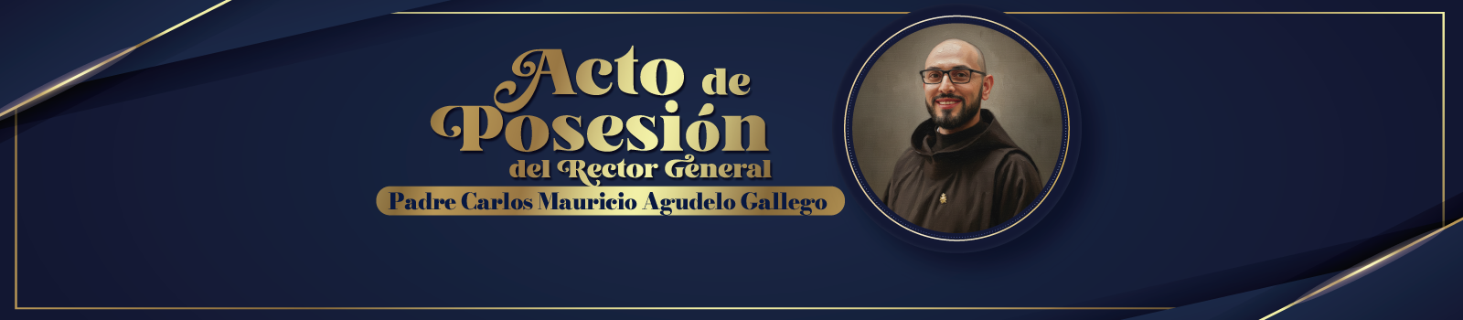 Acto de posesión del Rector General