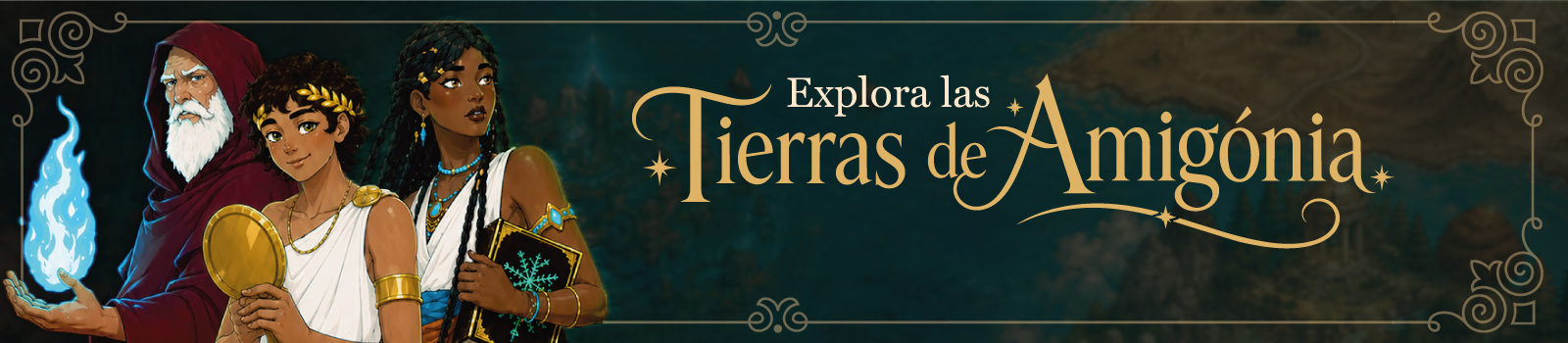 Explora las Tierras de Amigónia