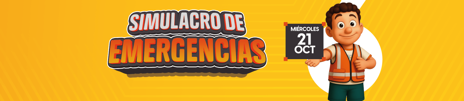 Simulacro de Emergencias: Participa activamente por la seguridad de todos