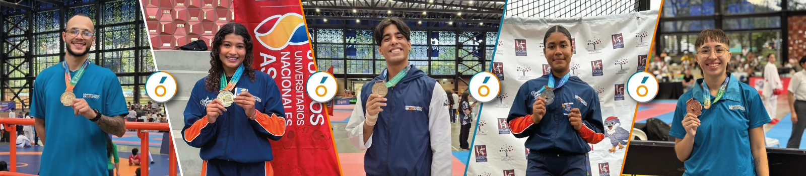 Estudiantes de la Universidad Católica Luis Amigó obtuvieron medallas en los Juegos Universitarios Nacionales ASCUN